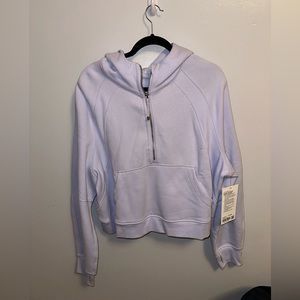 NWT LULULEMON scuba oversized half zip hoodie